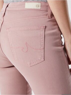 AG Adriano Goldschmied Skinny Jeans in Dusty Mauve